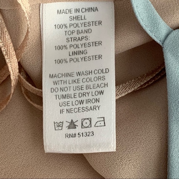 1. state Abstract Paint Spot Crop Pleated Tank small - Picture 5 of 7